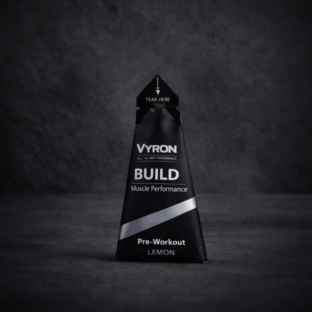 VYRON Build Performance Powder (Pre-Workout) 900g | 30 Sachets à 30g