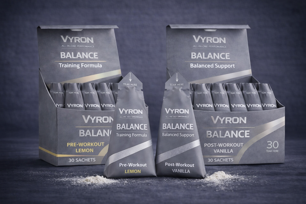 VYRON Balance Performance Duo (Pre & Post Workout) 1800g | 60 Sachets à 30g