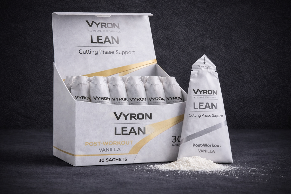 VYRON Lean Performance Powder (Post-Workout) 900g | 30 Sachets à 30g