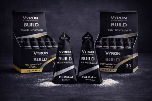VYRON Build Performance Duo (Pre & Post Workout) 1800g | 60 Sachets à 30g