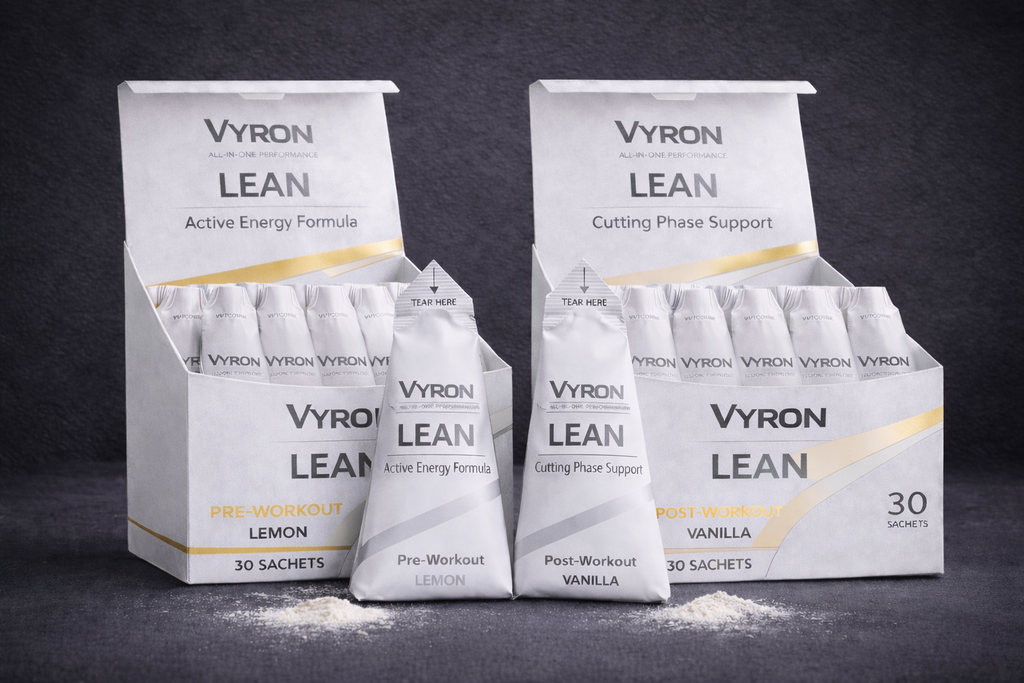 VYRON Lean Performance Duo (Pre & Post Workout) 1800g | 60 Sachets à 30g