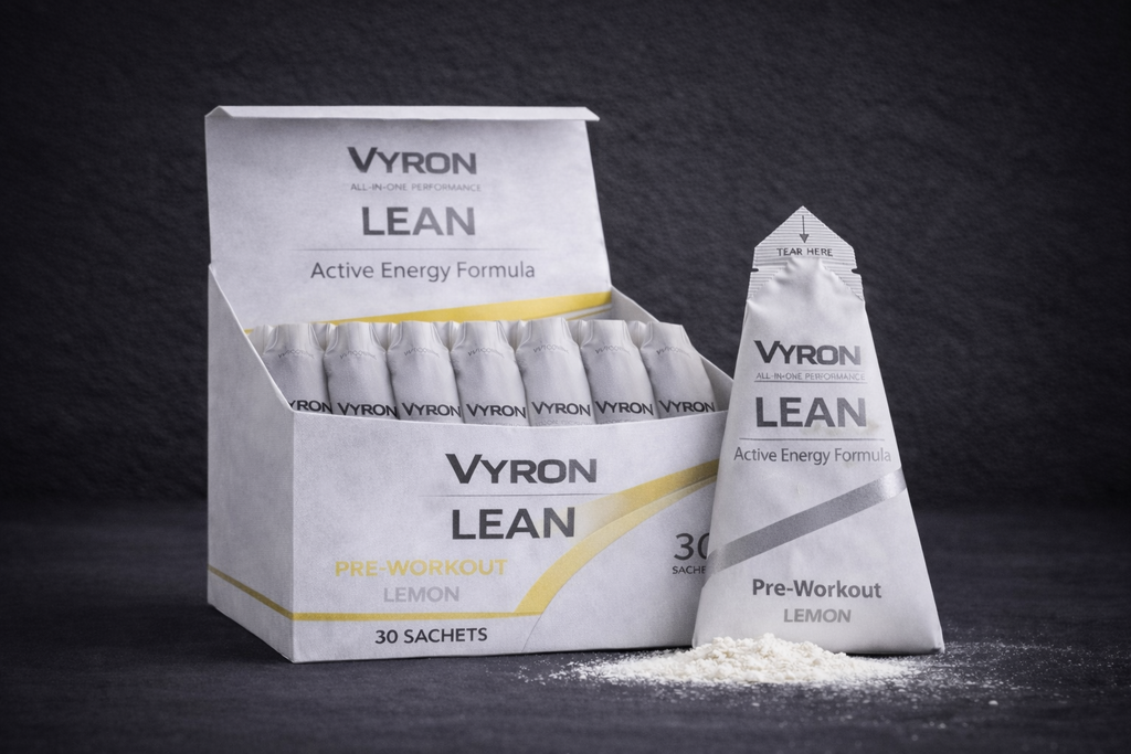 VYRON Lean Performance Powder (Pre-Workout) 900g | 30 Sachets à 30g